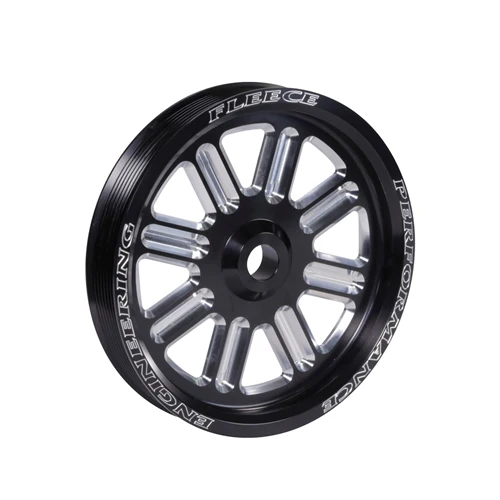 Fleece Spoke Design Dual CP3 Pump Pulley 07.5-18 Ram 6.7L Cummins