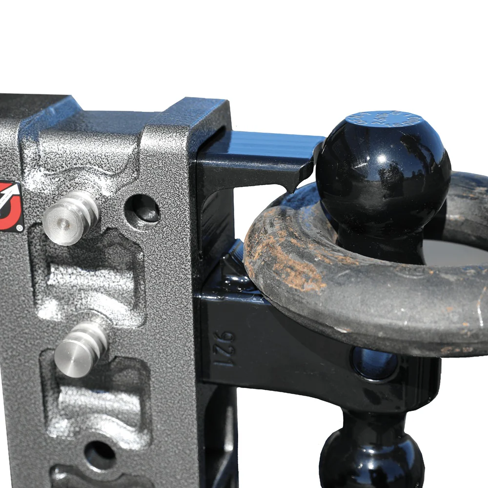 Gen-Y Hitch Mega-Duty Series 21K Drop Hitch 2.5" Shank With Dual-Ball - 6" / 9" / 12" Drop - Image 6