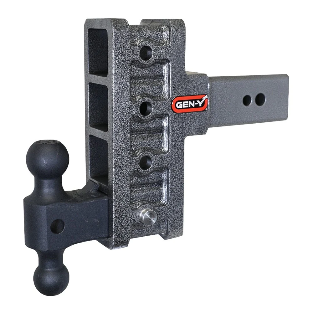 Gen-Y Hitch Mega-Duty 32K Drop Hitch 3" Shank With Dual-Ball - 6" Offset Drop