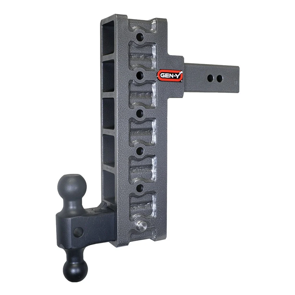 Gen-Y Hitch Mega-Duty Series 21K Drop Hitch 2.5" Shank With Ball - 6" / 9" / 12" Offset Drop - Image 12
