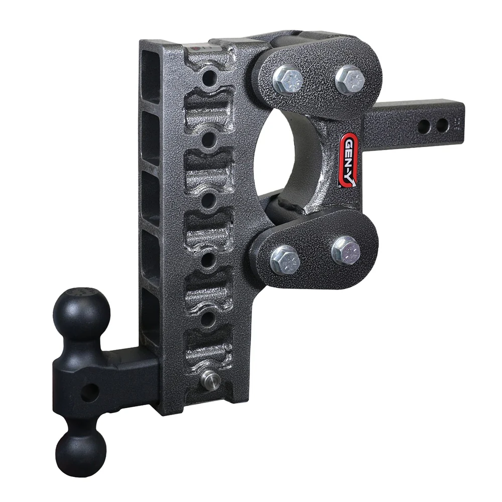 Gen-Y Hitch The Boss 10K Drop Hitch – 2" Shank With Dual-Ball – 5" / 7.5" / 10" Drop - Image 3