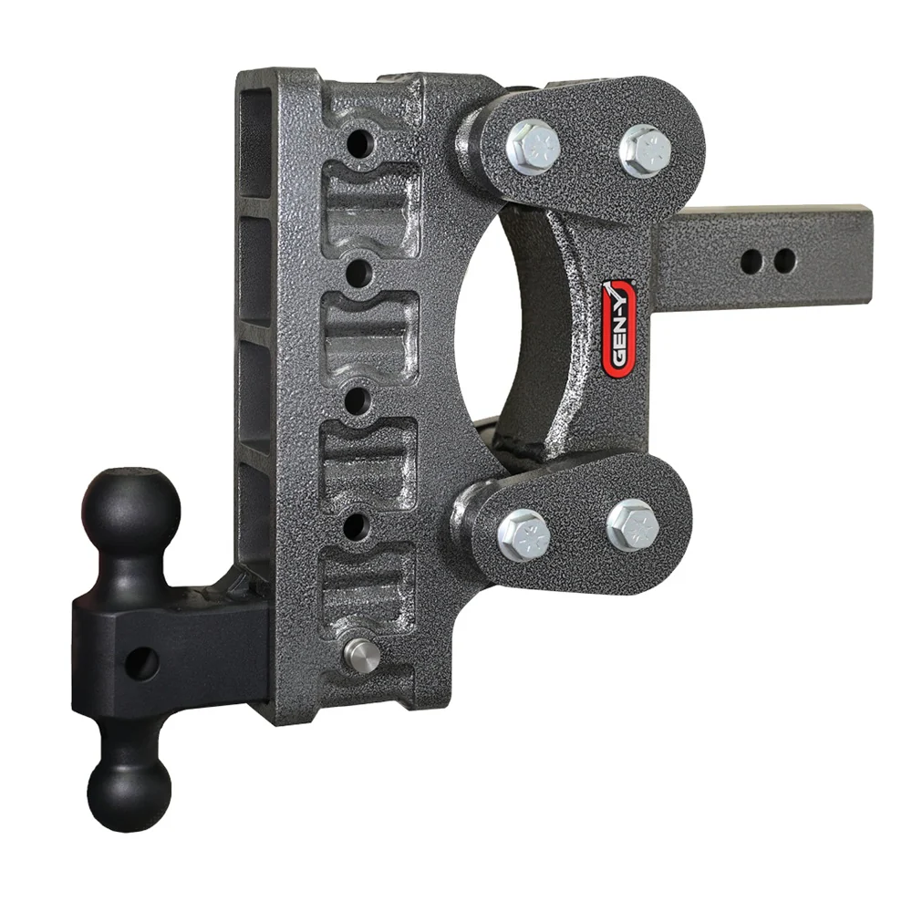 Gen-Y Hitch The Boss 21K Drop Hitch 2.5" Shank With Dual-Ball - 6" / 9" / 12" Drop - Image 2