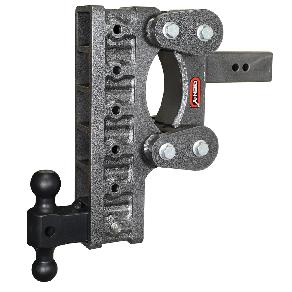 Gen-Y Hitch The Boss 21K Drop Hitch 2.5" Shank With Dual-Ball - 6" / 9" / 12" Drop - Image 3