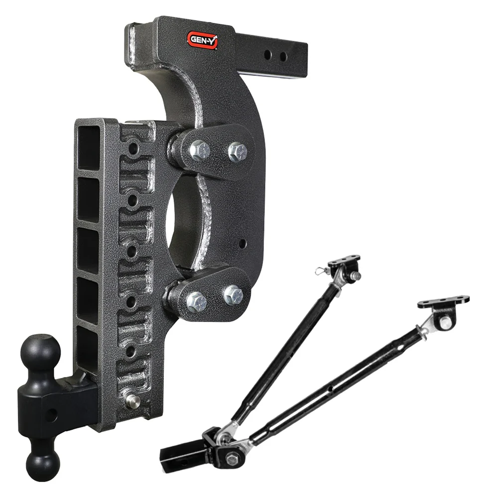 Gen-Y Hitch The Boss 21K Drop Hitch 2.5" Shank With Stabilizer - 15" / 18" / 21" Drop - Image 3