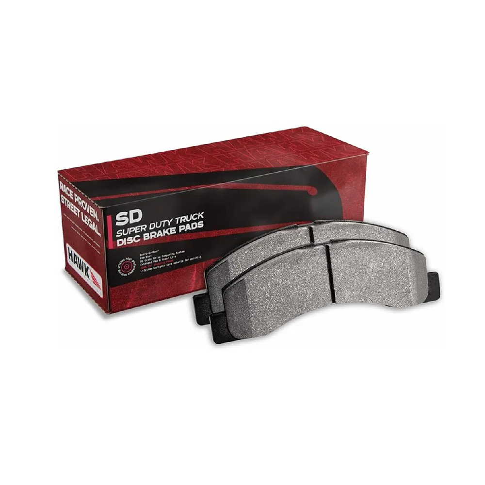 Hawk Performance Front & Rear Brake Pad Set 01-10 GM 2500HD / 3500 - Image 3