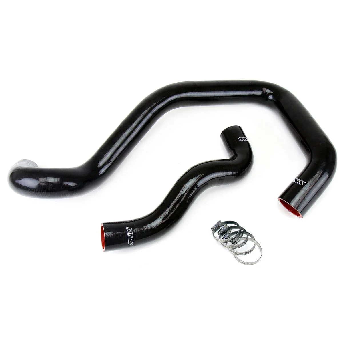 HPS Silicone Radiator Coolant Hose Kit 03-07 Ford 6.0L Powerstroke - Image 4