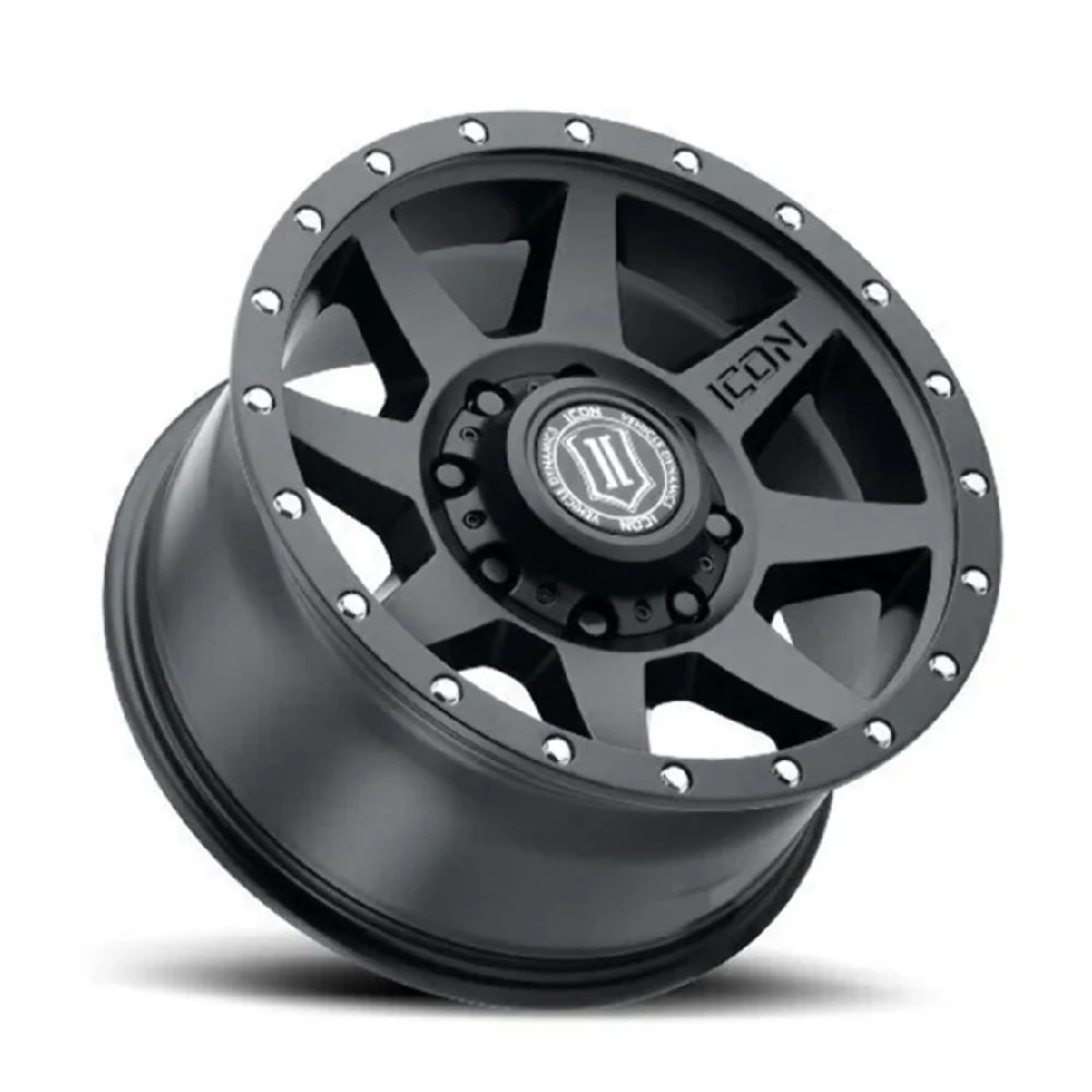 ICON Rebound HD 18" | 8x6.5 | Black Wheels 03-24 Ram 2500/3500 SRW - Image 3