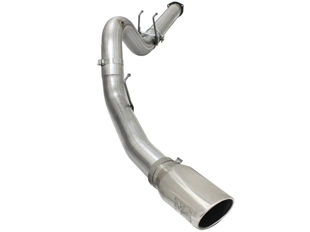 AFE Large Bore-HD 5" 409 Stainless Steel DPF-Back Exhaust 15-16 Ford 6.7L Powerstroke - Image 4