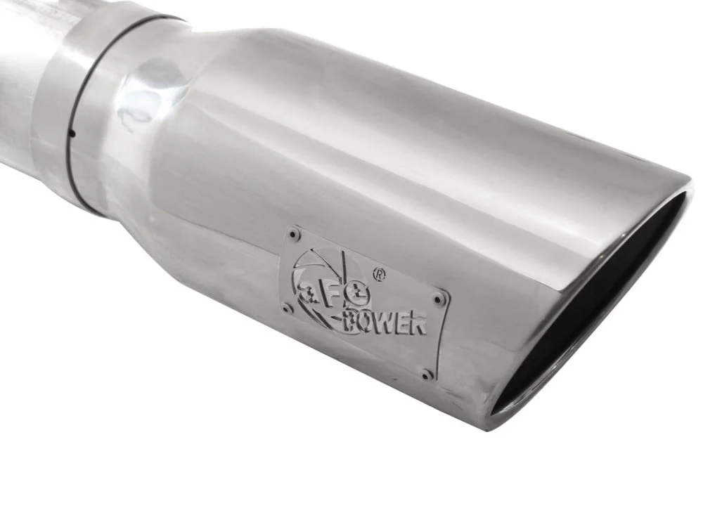 AFE Large Bore-HD 5" 409 Stainless Steel DPF-Back Exhaust 15-16 Ford 6.7L Powerstroke - Image 6