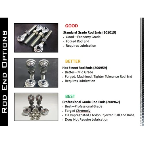 Longhorn Fab Shop Traction Bars (Professional Grade Rod Ends) 11-22 Duramax / 17-22 Powerstroke - Image 2