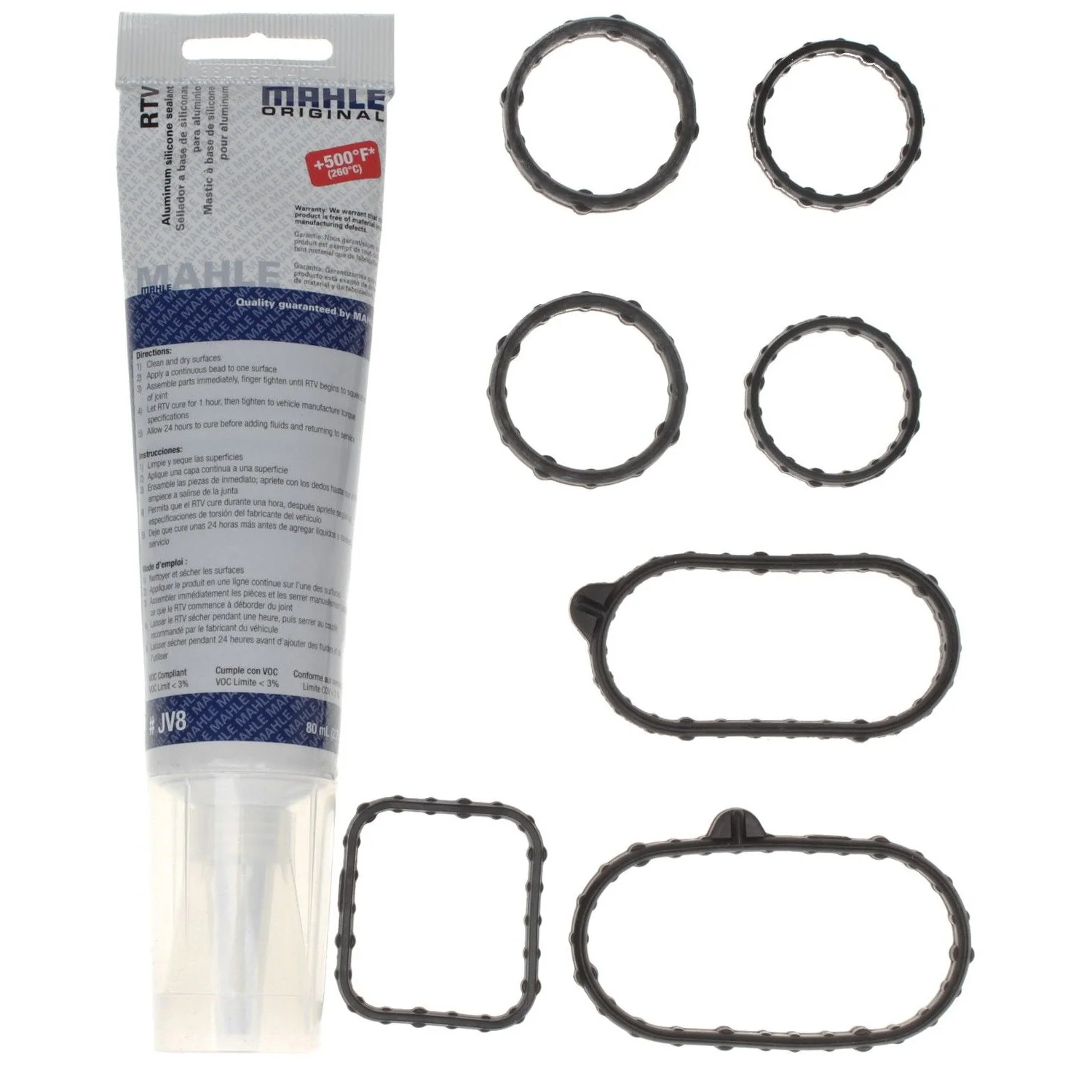MAHLE Upper Engine Oil Pan Gasket Set 15-19 Ford 6.7L Powerstroke
