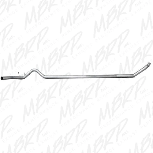 MBRP Armor Lite 4" Turbo Back Aluminized Exhaust System without Muffler 98.5-02 Dodge 5.9L Cummins - Image 2