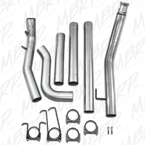 MBRP Armor Lite 4" Turbo Back Aluminized Exhaust System without Muffler 98.5-02 Dodge 5.9L Cummins - Image 3