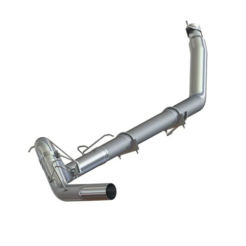 MBRP Armor Lite 4" Turbo Back Aluminized Exhaust System without Muffler 98.5-02 Dodge 5.9L Cummins - Image 4
