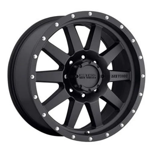 Method Race Wheels 301 | The Standard 17" - 20" Street Wheel | Matte Black Machined - Image 2