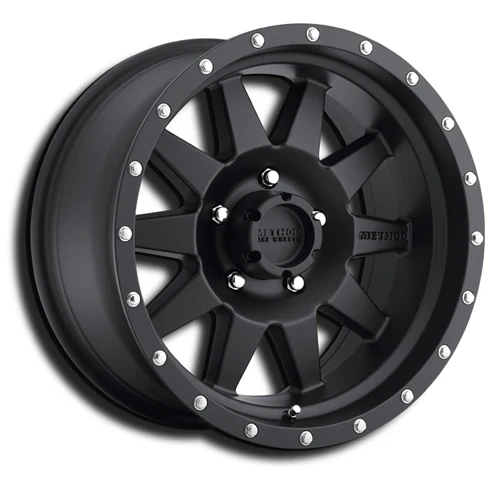Method Race Wheels 301 | The Standard 17" - 20" Street Wheel | Matte Black Machined - Image 3