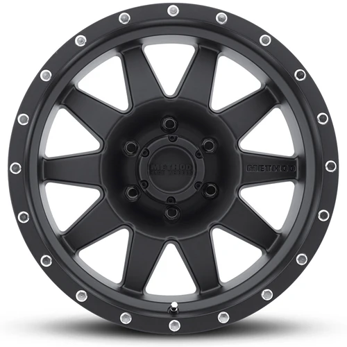 Method Race Wheels 301 | The Standard 17" - 20" Street Wheel | Matte Black Machined - Image 4
