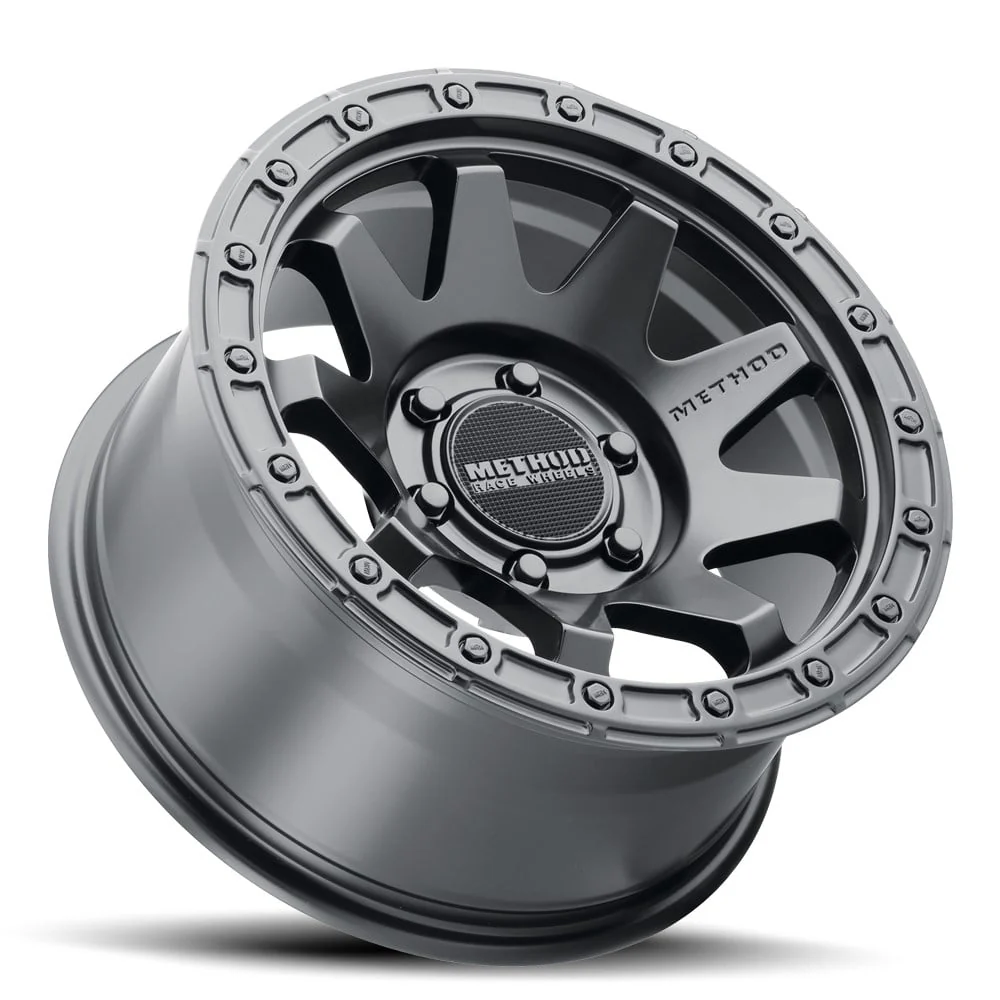 Method Race Wheels 317 | 17" 18" 20" Street Wheel | Matte Black / Titanium - Image 3