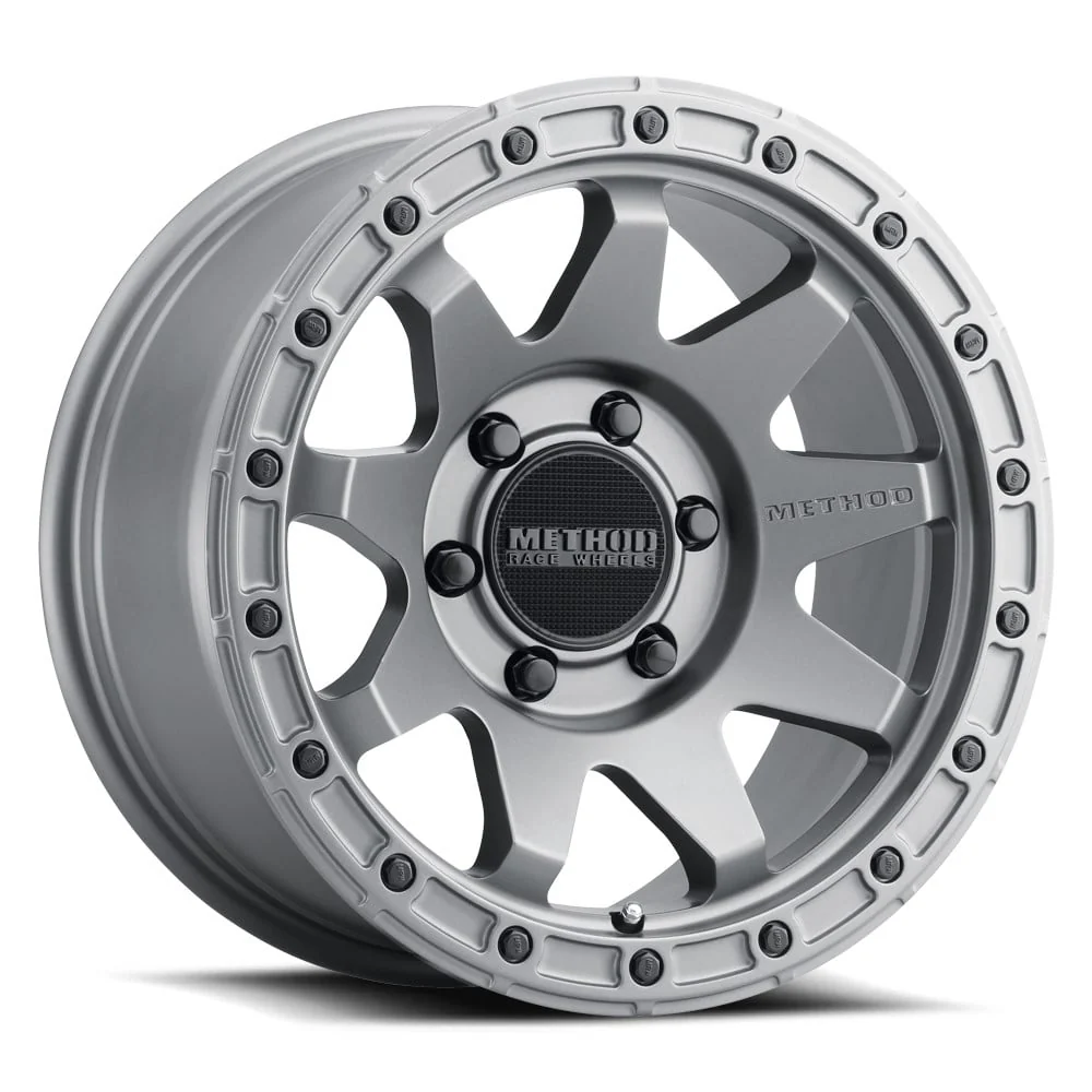 Method Race Wheels 317 | 17" 18" 20" Street Wheel | Matte Black / Titanium - Image 4