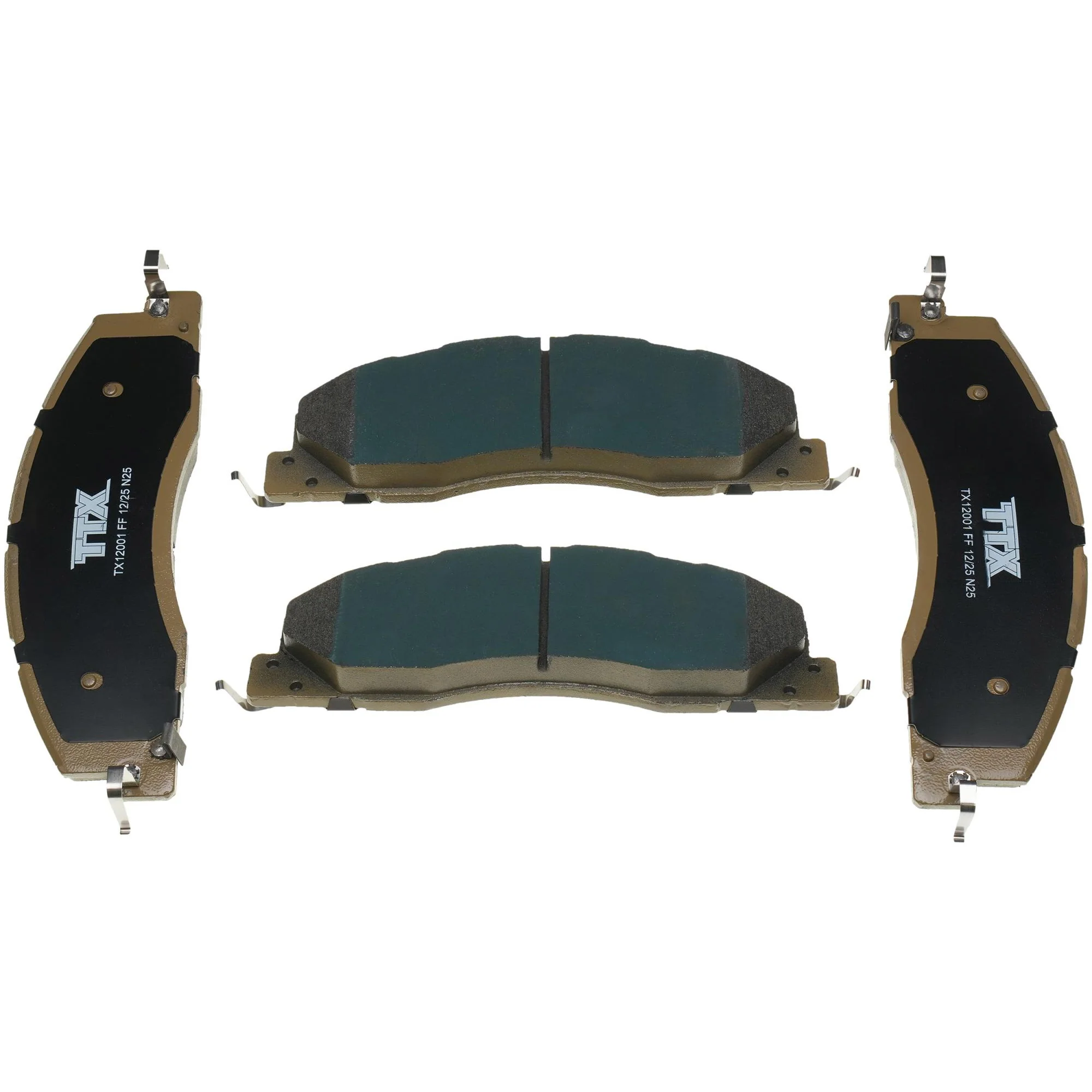 Mevotech TTX SuperMet Front Brake Pads 09-18 Dodge Ram 2500/3500 - Image 3