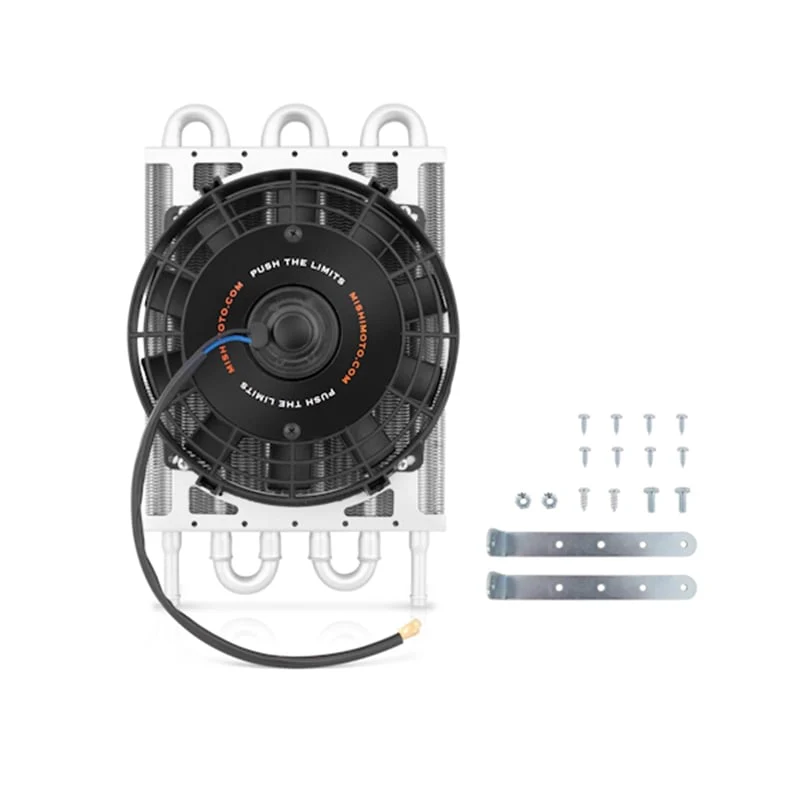 Mishimoto Heavy Duty Transmission Cooler with Electric Fan - Universal - Image 2