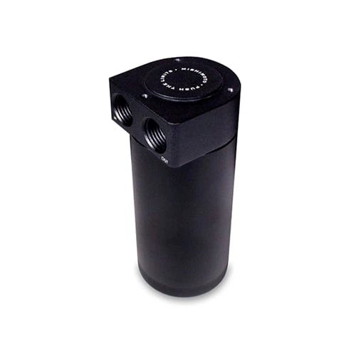 Mishimoto MMBCC-XD-16CBE Baffled Oil Catch Can 16-18 Nissan Titan XD 5.0L Cummins - Image 2