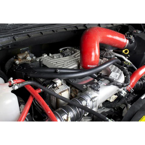 Mishimoto MMBCC-XD-16CBE Baffled Oil Catch Can 16-18 Nissan Titan XD 5.0L Cummins - Image 7