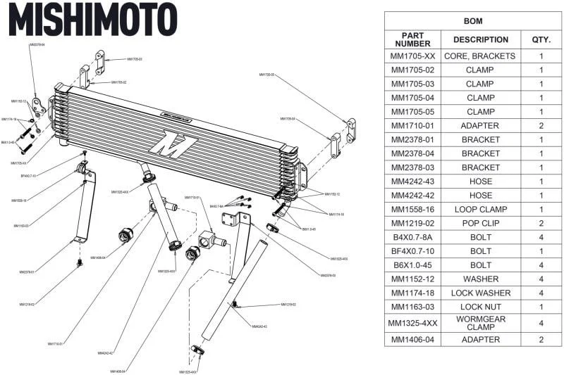 Mishimoto Transmission Cooler 15-16 GM 6.6L Duramax LML - Image 4