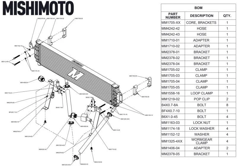 Mishimoto Transmission Cooler 17-19 GM 6.6L Duramax L5P - Image 4