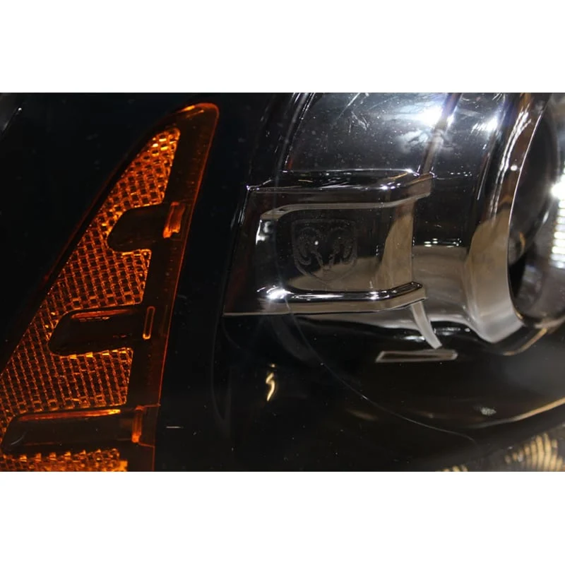 Mopar Factory Black Projector Headlights 2010-2014 Ram - Image 2