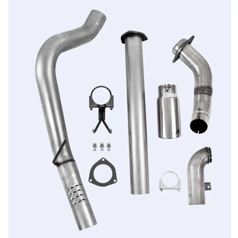 MBRP 4" Armor Lite DPF Back Aluminized Exhaust Kit with Downpipe 11-14 Ford 6.7L Powerwstroke - Image 3