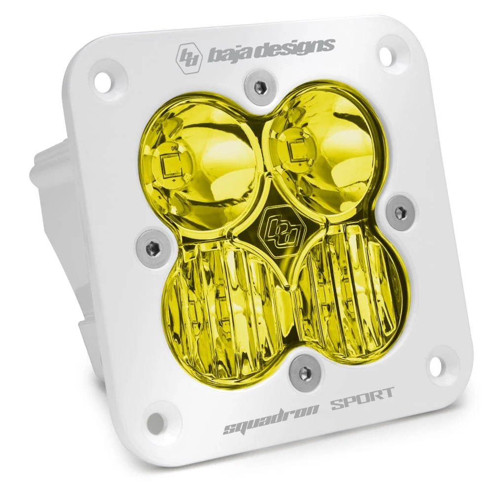 Baja Designs Squadron Sport Flush Mount White LED Light - Image 5