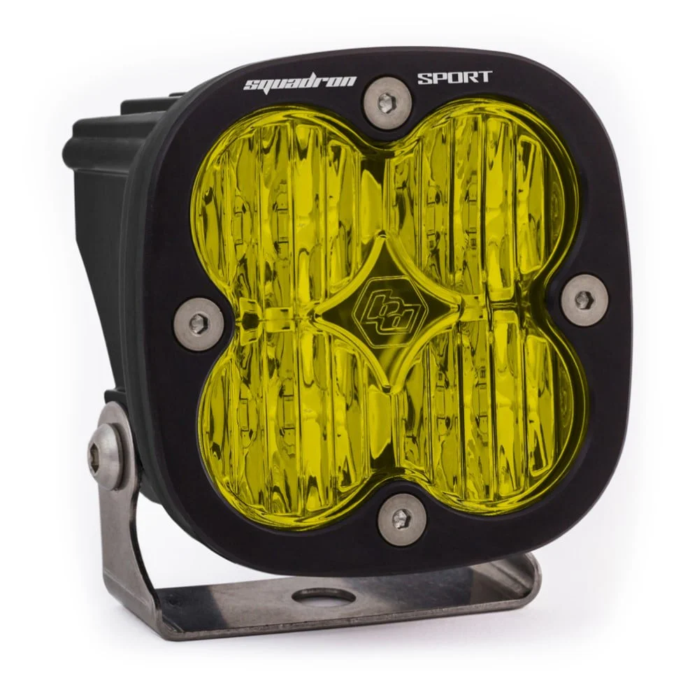 Baja Designs Squadron Sport LED Light - Amber Lens - Image 5