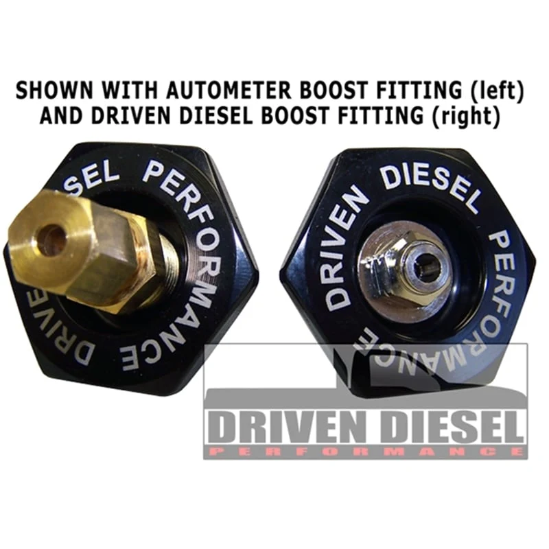 Driven Diesel Intake Air Heater Delete Boost Gauge Install Kit 99.5-03 7.3L Ford Powerstroke - Image 4