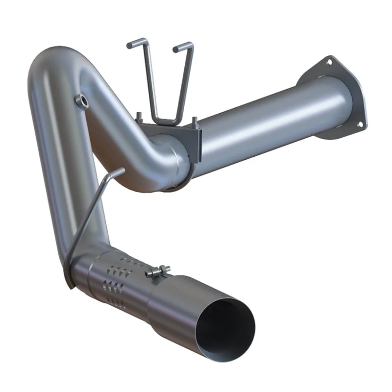 MBRP Armor Plus 4" DPF Back Stainless Single Outlet Exhaust 11-16 Ford 6.7L Powerstroke