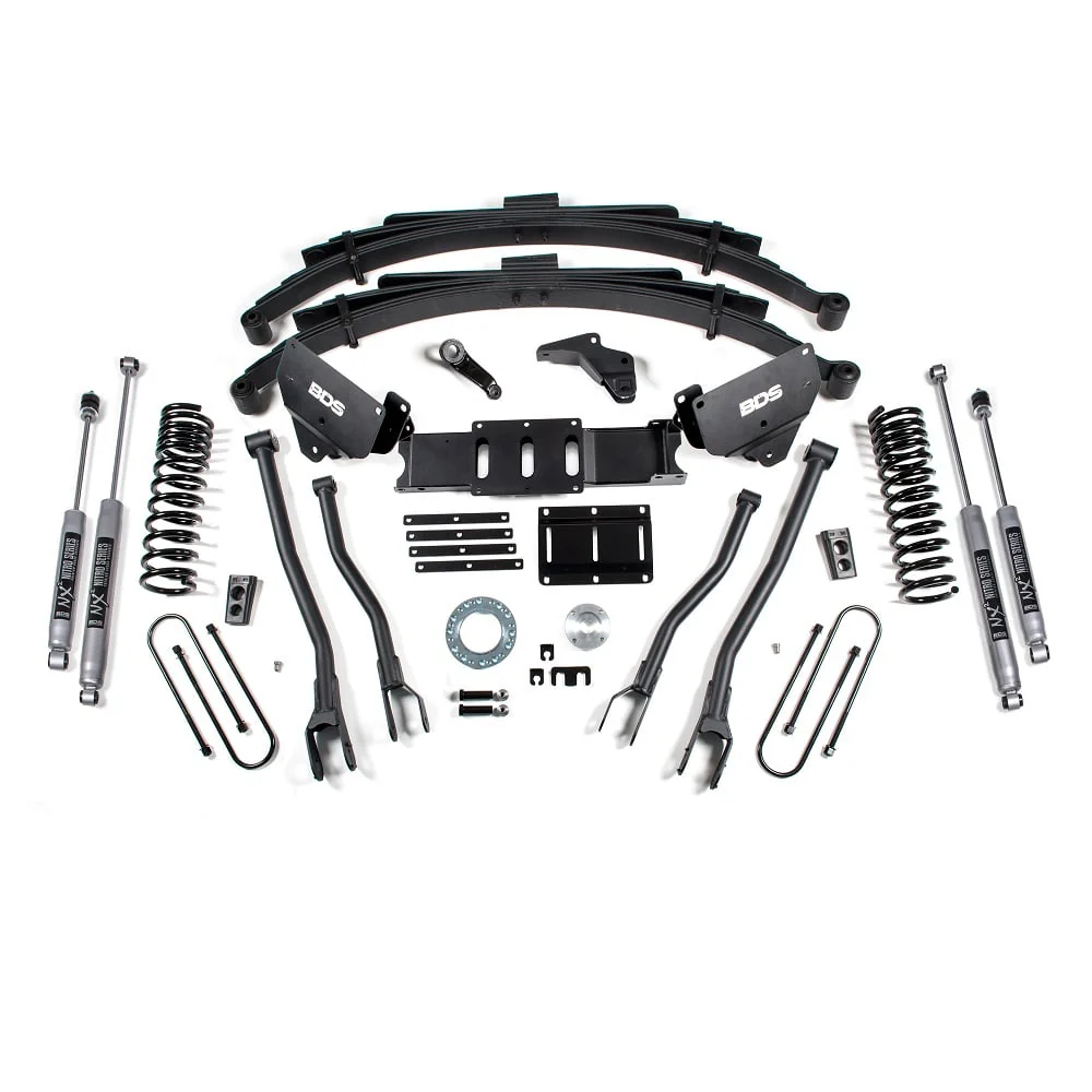 BDS Suspension 6" 4-Link Lift Kit 13-18 Ram 6.7L Cummins 3500 4WD - Image 14