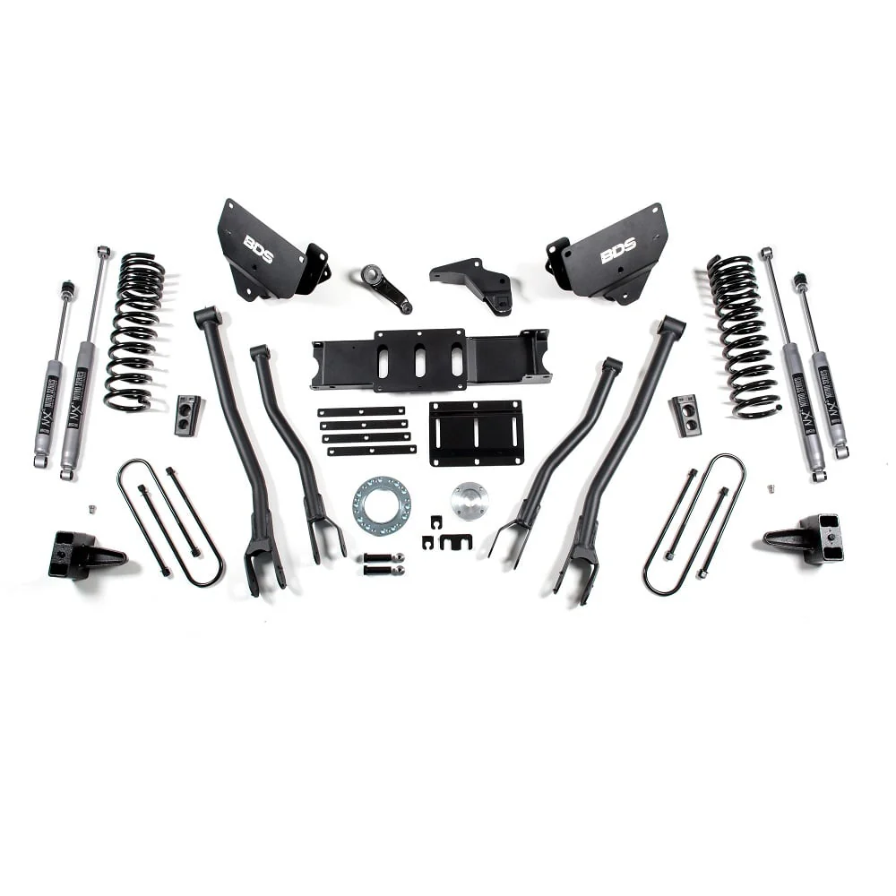 BDS Suspension 6" 4-Link Lift Kit 13-18 Ram 6.7L Cummins 3500 4WD - Image 7