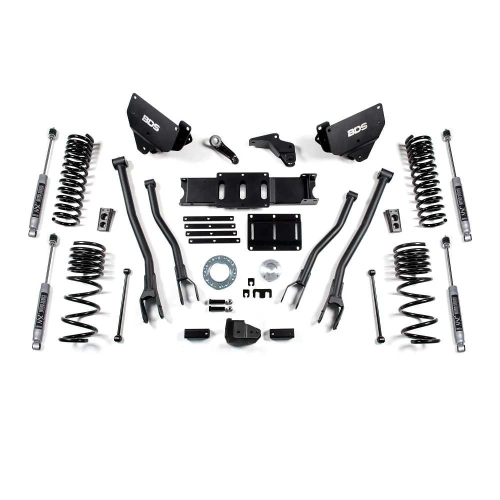 BDS Suspension 6" 4-Link Lift Kit 14-18 Ram 6.7L Cummins 2500 4WD - Image 2
