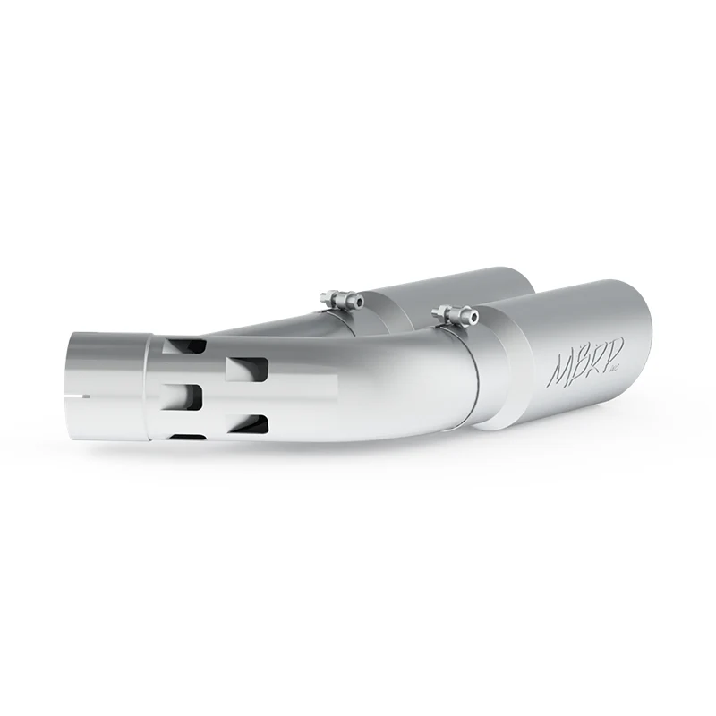 MBRP Armor Plus 4" DPF-Back Dual Outlet Single Side Exit Exhaust System 11-16 Ford 6.7L Powerstroke - Image 4