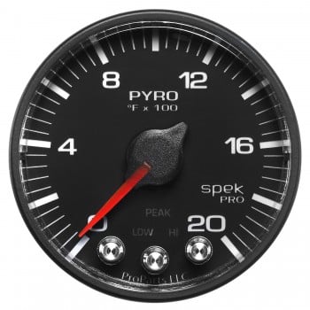 Auto Meter Spek Pro Dual Full Pillar Gauge Kit (EGT, Boost) 98-02 Dodge Ram 5.9L Cummins - Image 3