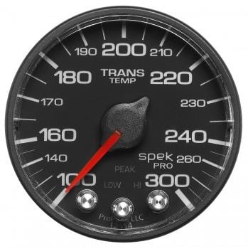 Auto Meter Spek Pro Triple Full Pillar Gauge Kit (EGT, Boost, Trans) 08-10 6.4L Ford Powerstroke - Image 3
