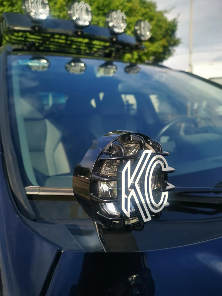 KC HiLiTES 4" Rally 400 Halogen Light Pair Pack System - Image 4