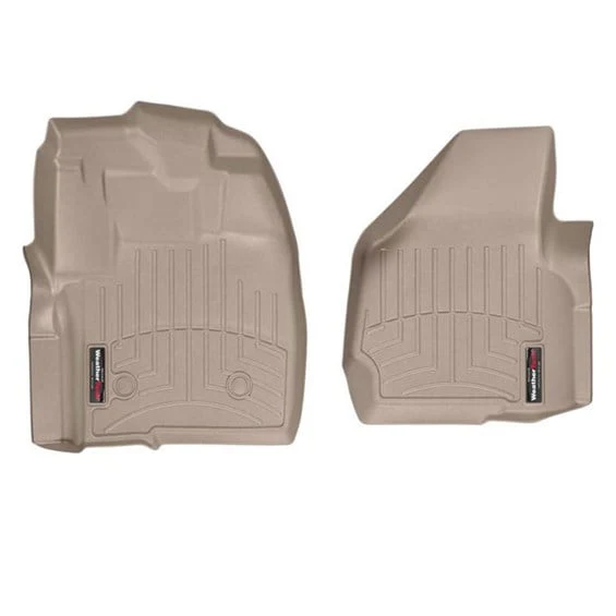 WeatherTech DigitalFit Front Floor Liner 12-16 Ford SuperDuty Regular Cab - 2 Piece - Image 8