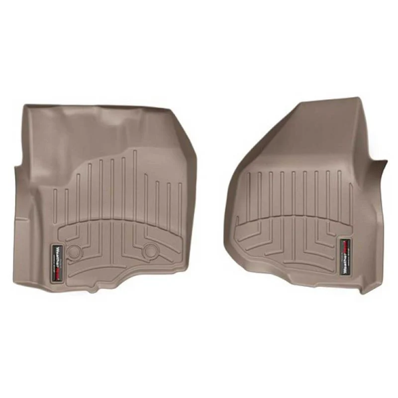 WeatherTech DigitalFit Front Floor Liner 12-16 Ford SuperDuty Extended & Crew Cab - 2 Piece - Image 8