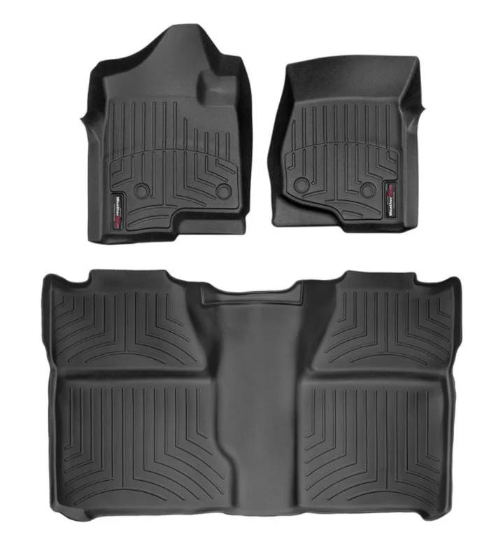 WeatherTech DigitalFit Floor Liner Set (2 Pc Front) 07.5-14 Chevy Silverado / GMC Sierra Crew Cab - Image 7