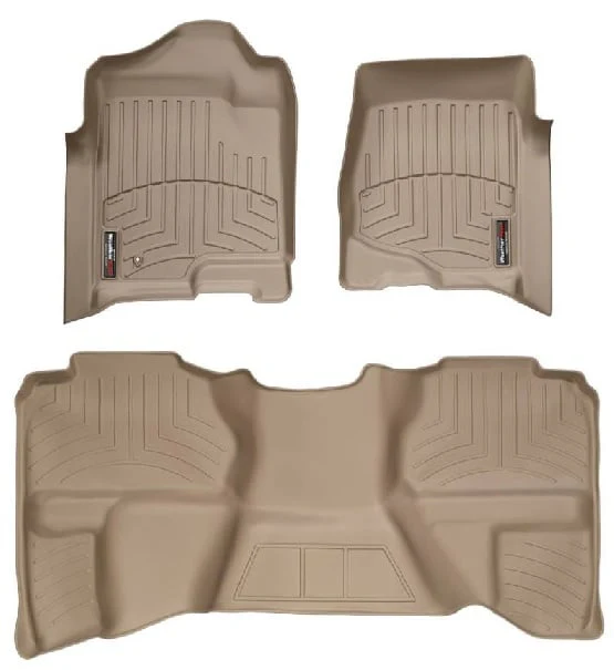 WeatherTech DigitalFit Floor Liner Set (2 Pc Front) 07.5-14 Chevy Silverado / GMC Sierra Ext Cab - Image 7