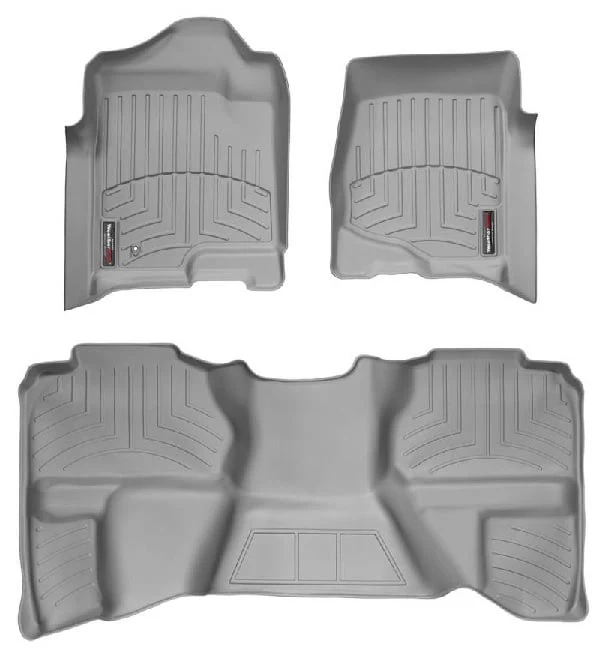 WeatherTech DigitalFit Floor Liner Set (2 Pc Front) 07.5-14 Chevy Silverado / GMC Sierra Ext Cab - Image 8