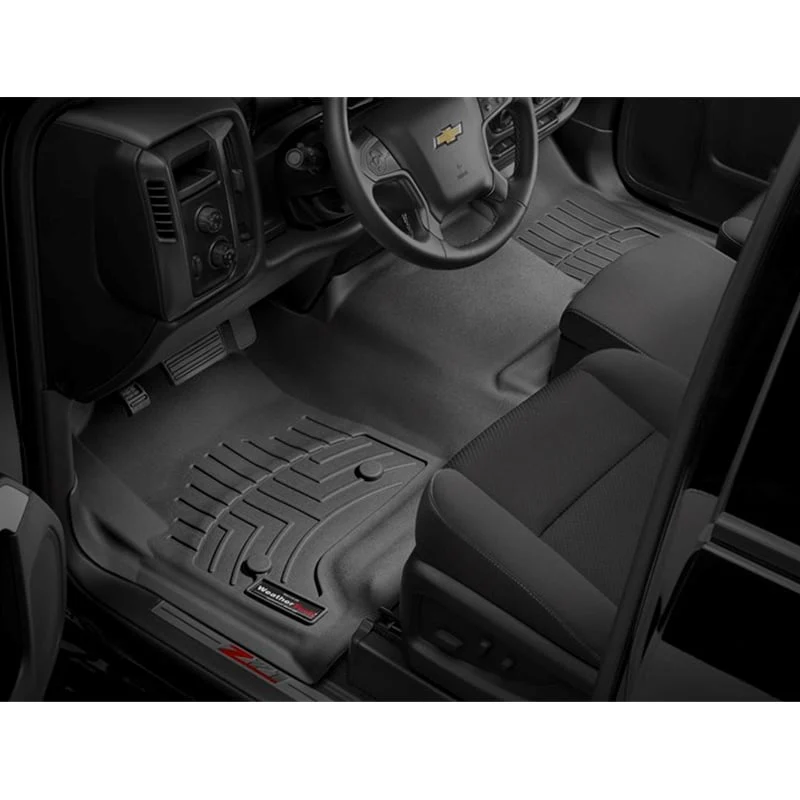 WeatherTech DigitalFit Floor Liner Set (Over Hump Front) 15-16 Chevy Silverado / GMC Sierra Ext Cab - Image 2