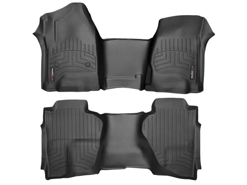 WeatherTech DigitalFit Floor Liner Set (Over Hump Front) 15-16 Chevy Silverado / GMC Sierra Ext Cab - Image 9