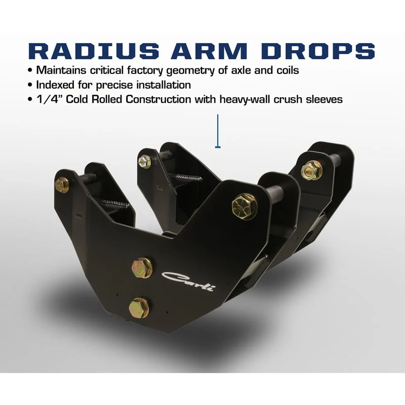 Carli Radius Arm Drops 14-25 Ram 2500 | 13-25 Ram 3500 - Image 3